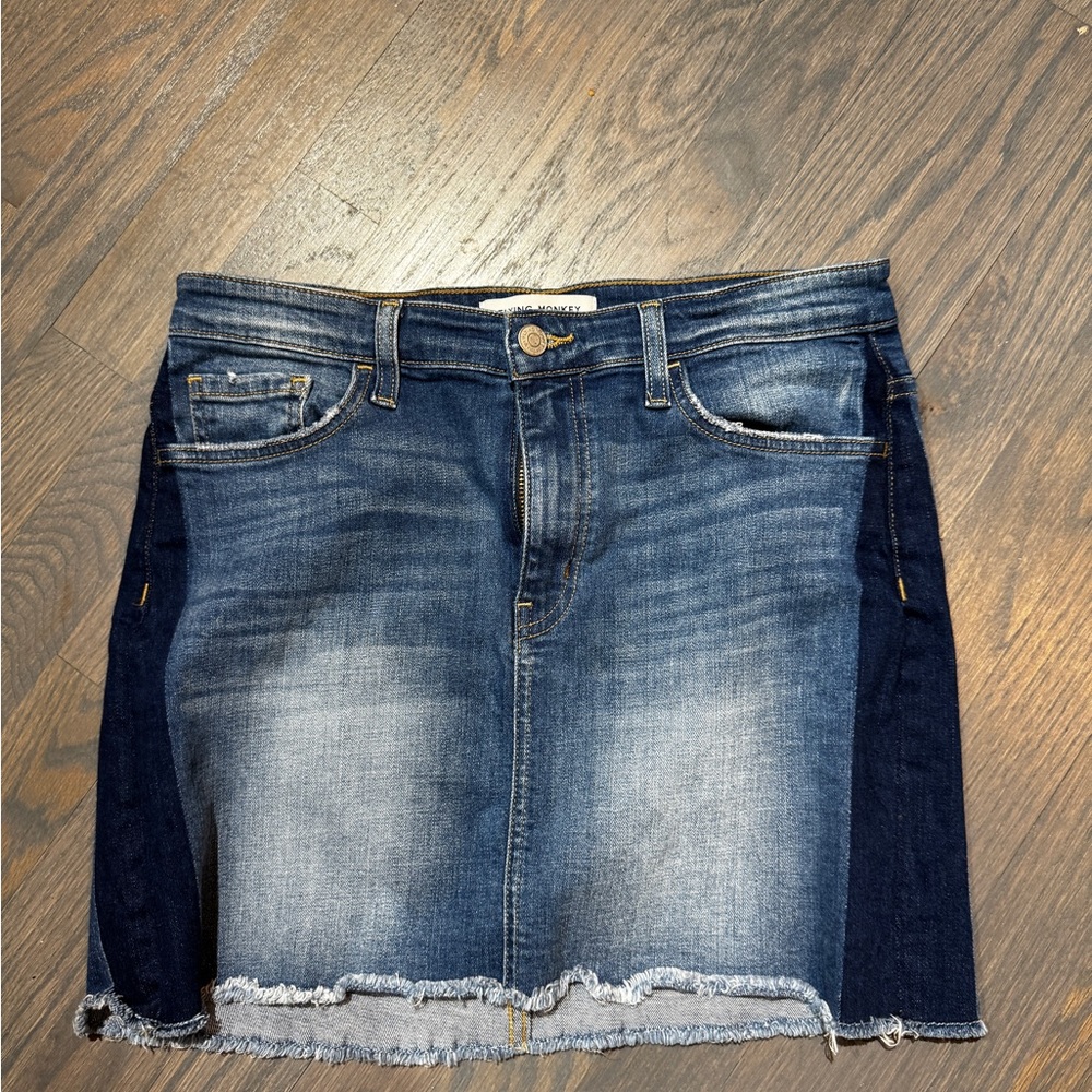 Flying‎ Monkey Denim Skirt size (4) 28 So cute